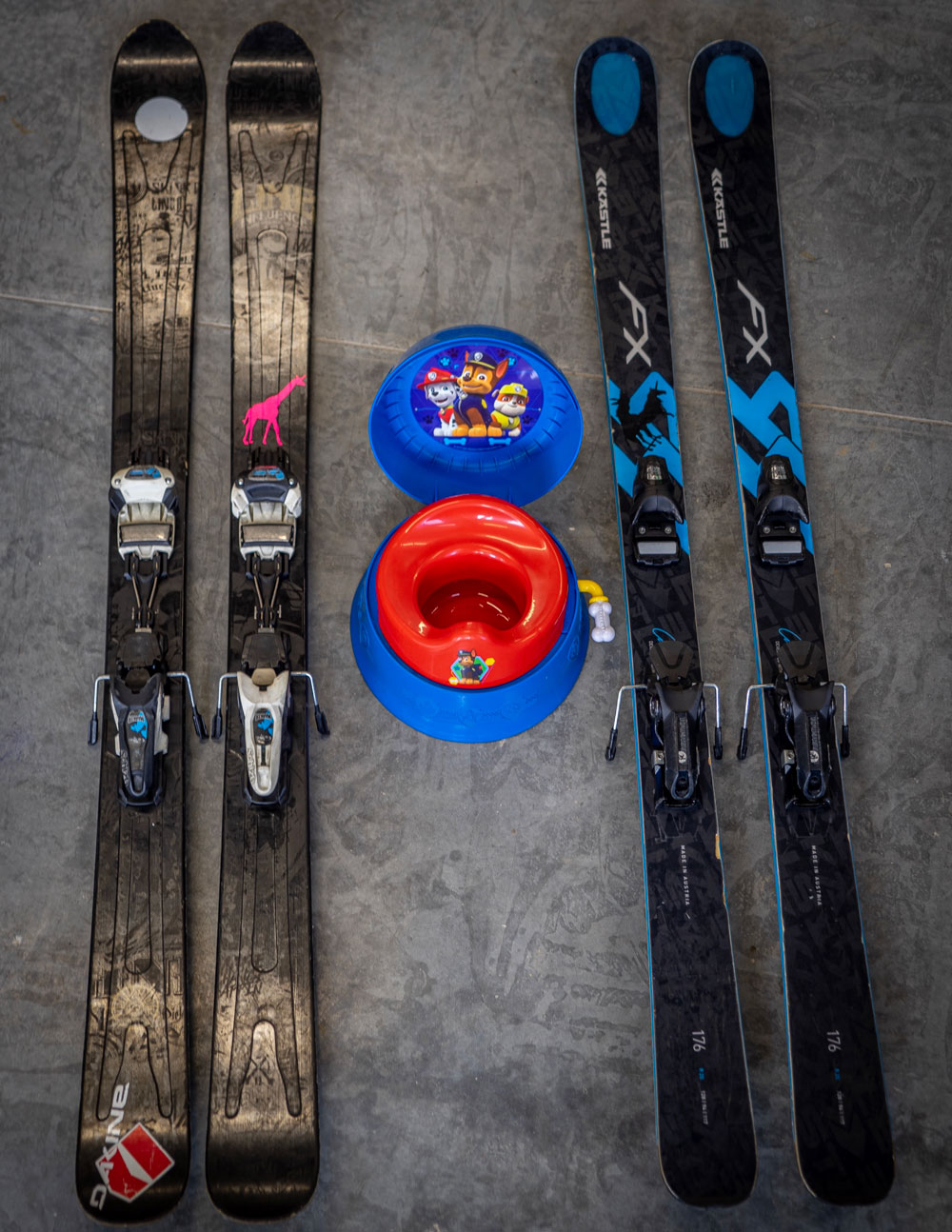 downhill ski tuning